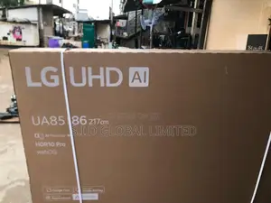 Massive Lg 86" Screen Detail Uhd Ai Smart Tv