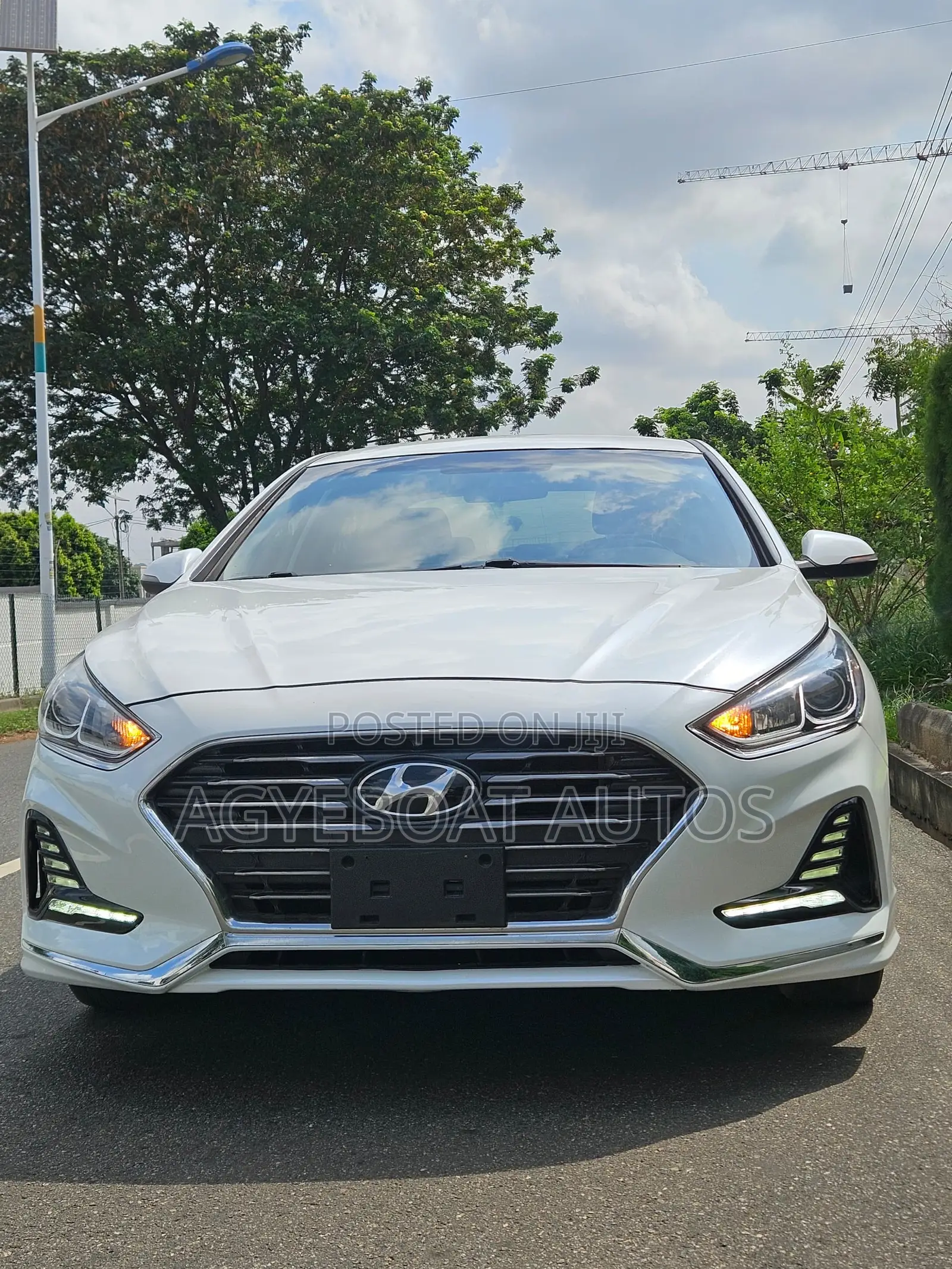 Hyundai Sonata 2018 White