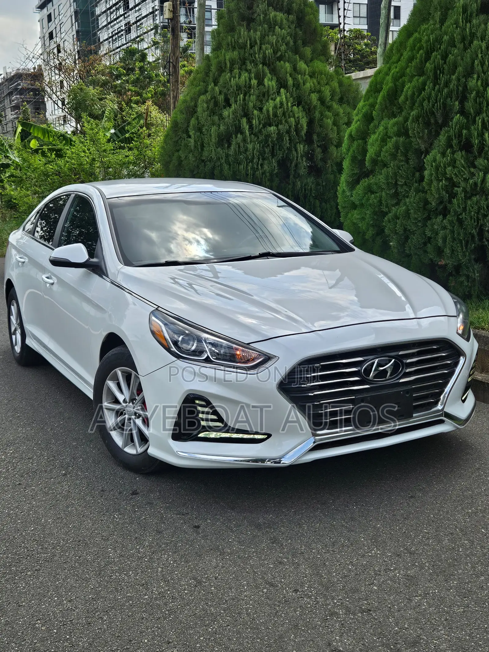 Hyundai Sonata 2018 White
