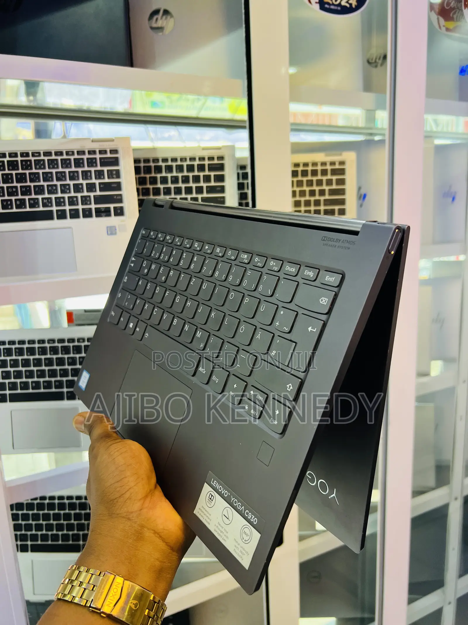 Laptop Lenovo Yoga C930 16GB Intel Core i7 SSD 512GB
