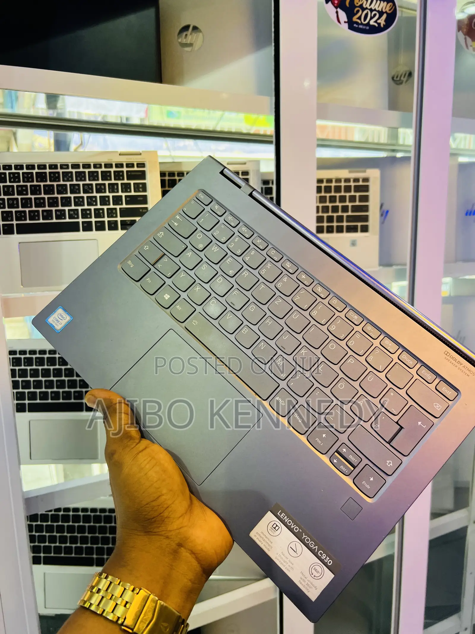 Laptop Lenovo Yoga C930 16GB Intel Core i7 SSD 512GB