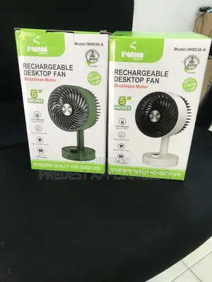 Rechargeable Desktop Fan