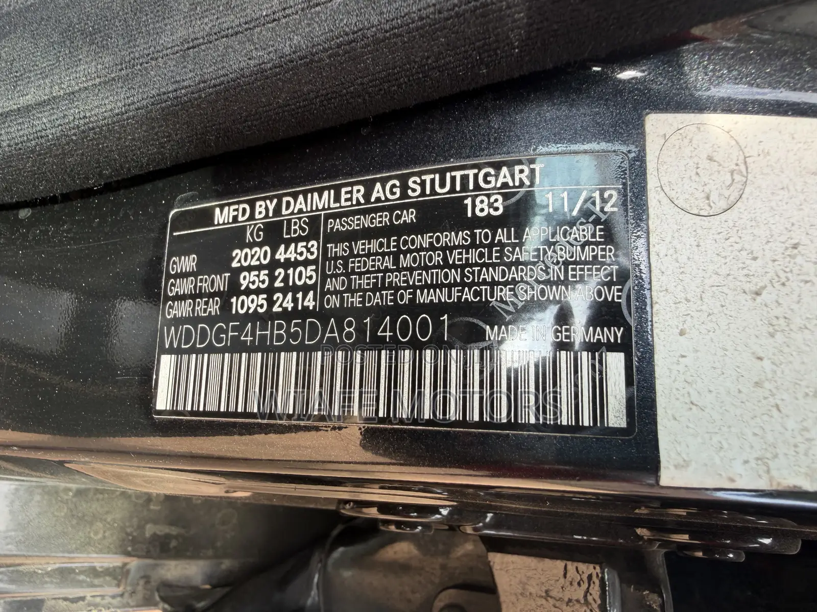 Mercedes-Benz C250 2013 Black