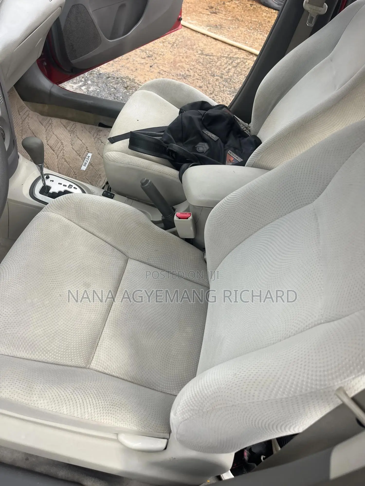 Toyota Belta 2011 Red