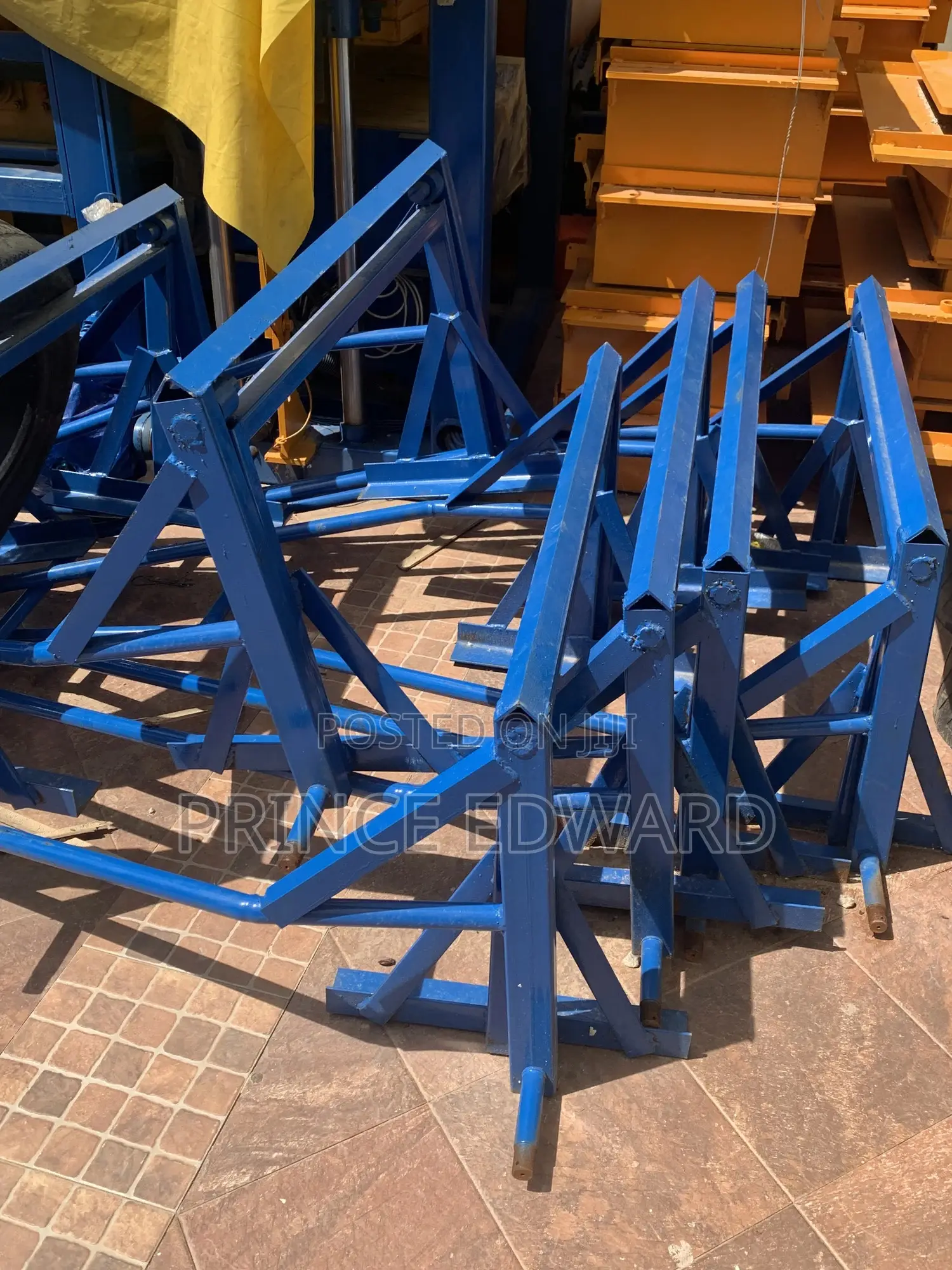 Trolley for Block Machine