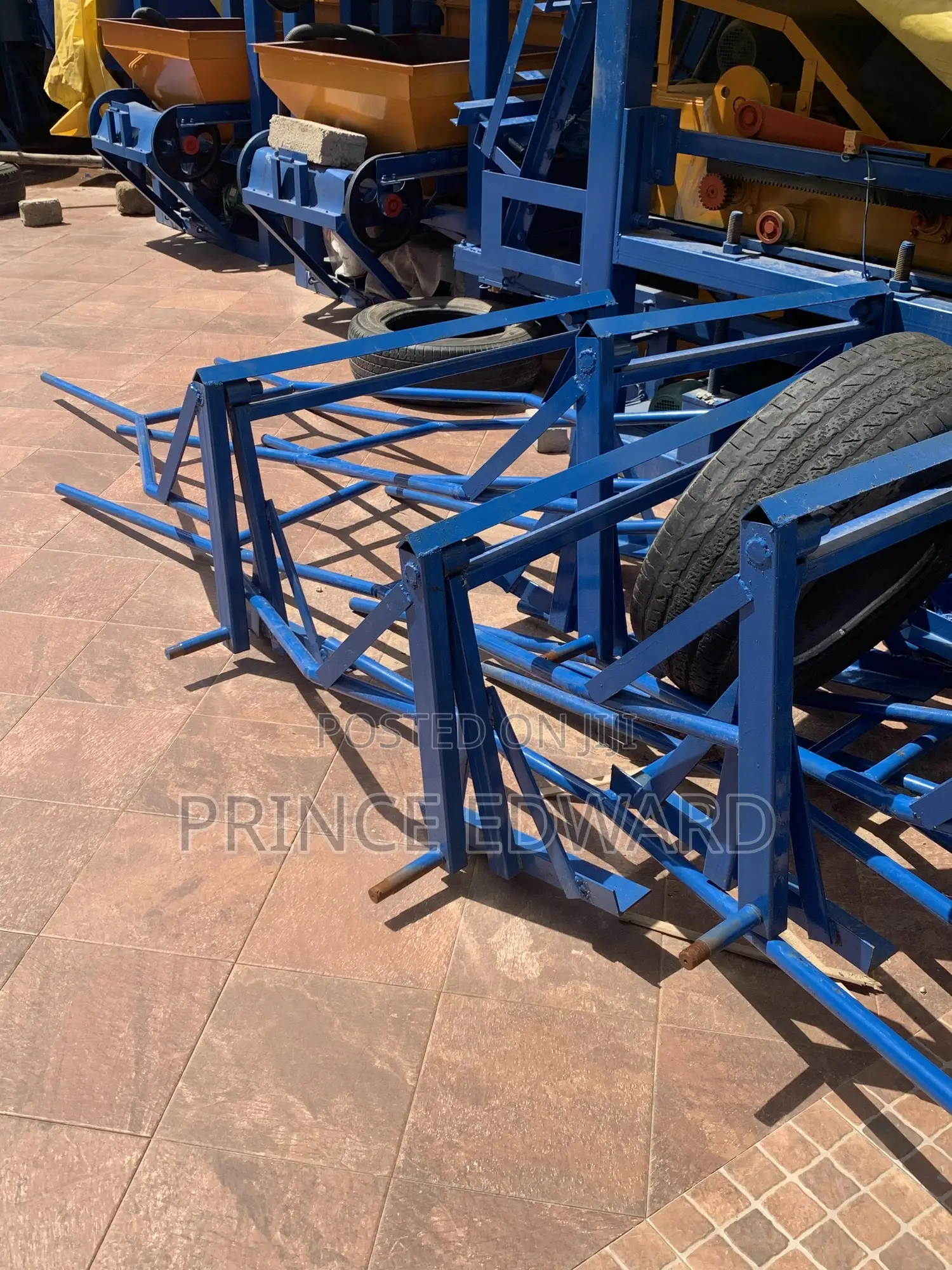 Trolley for Block Machine