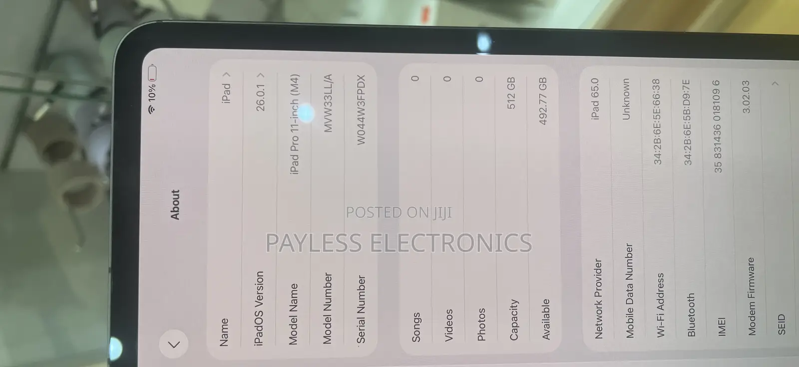 Apple iPad Pro 11 (2024) 512 GB Gray