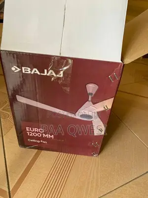 Bajaj Euro Ceiling Fan – Strong Steady Airflow