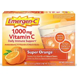 Emergen-C 1000mg Vitamin C Powder for Daily Immune Support