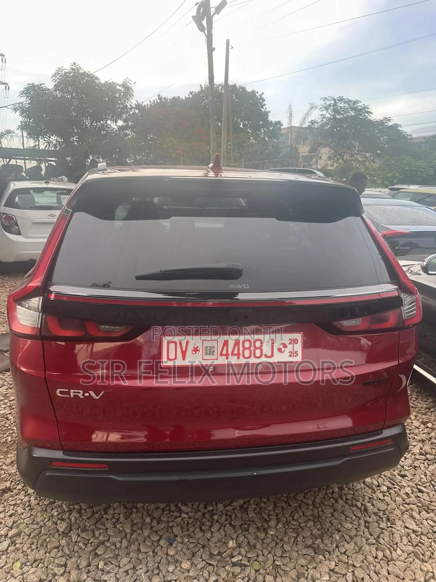 Honda CR-V EX AWD 2024 Red