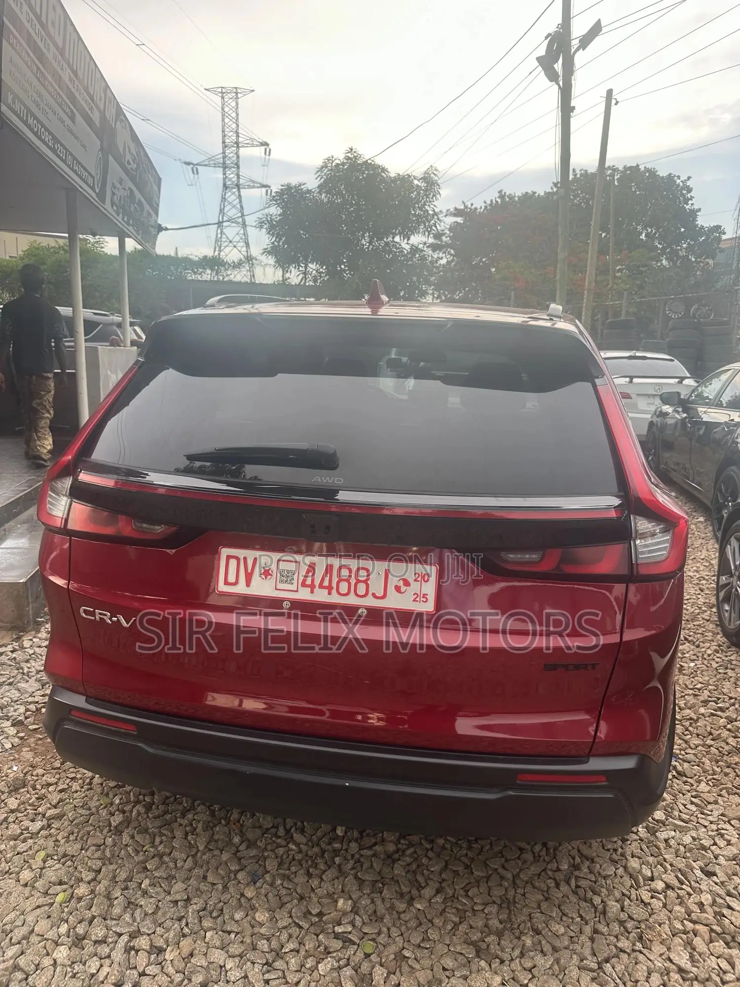 Honda CR-V EX AWD 2024 Red