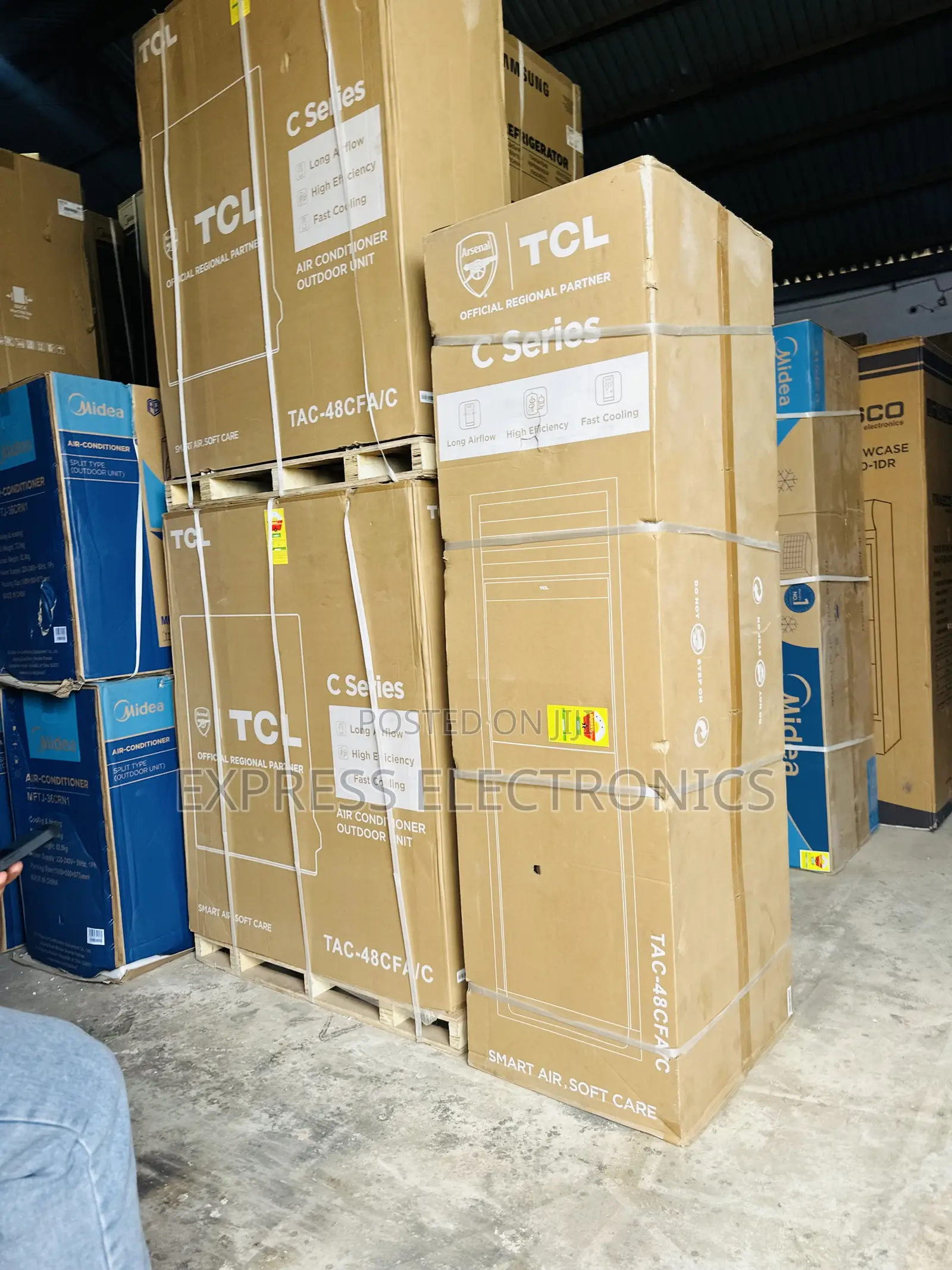 Better Deal on Floor 5hp Ac White TCL