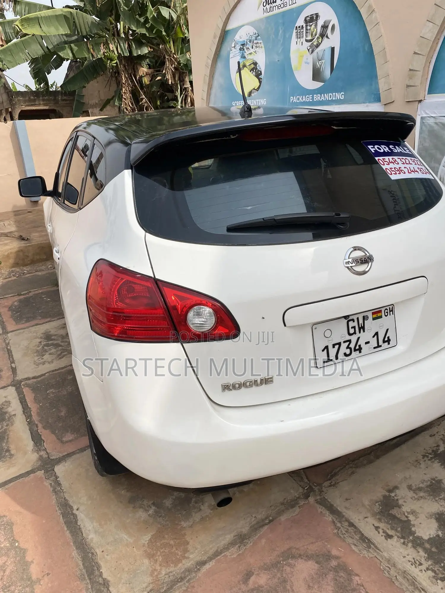 Nissan Rogue SL 4WD 2009 White for sale - StarTech Multimedia Price: GH ...