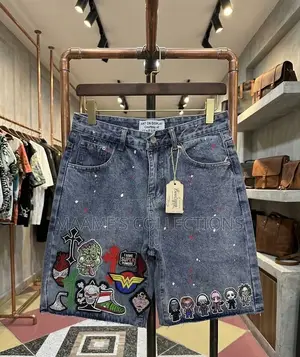 Men’S Denim Shorts Available in All Sizes