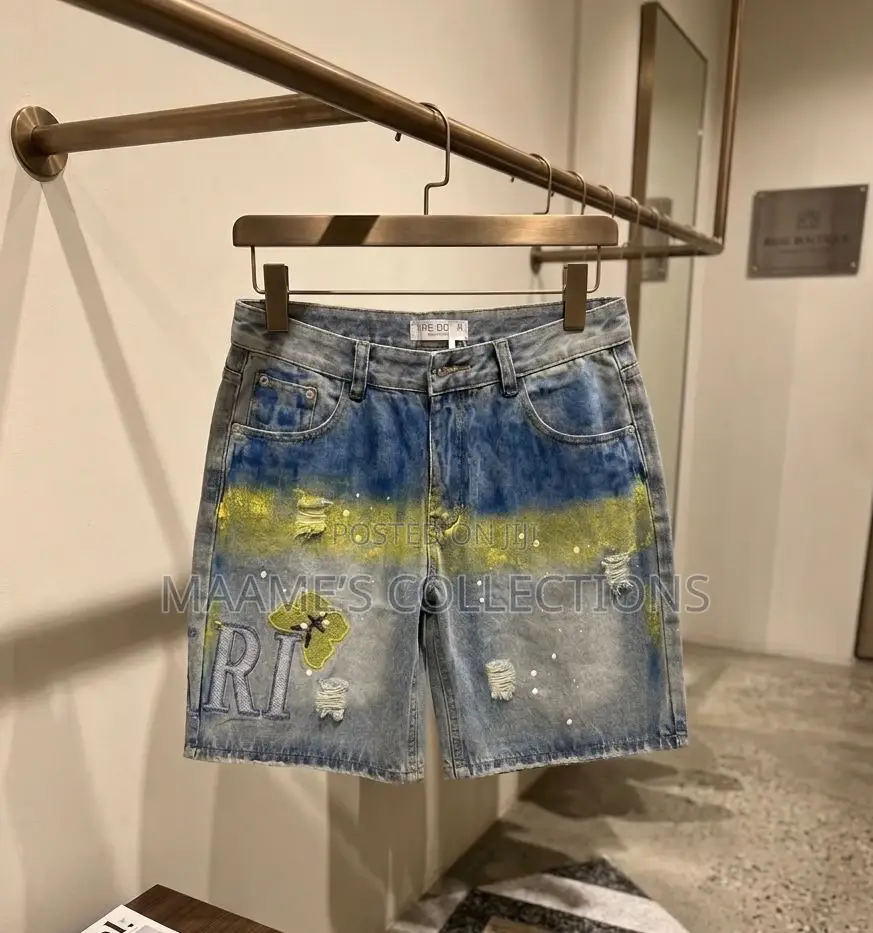 Men’S Denim Shorts Available in All Sizes