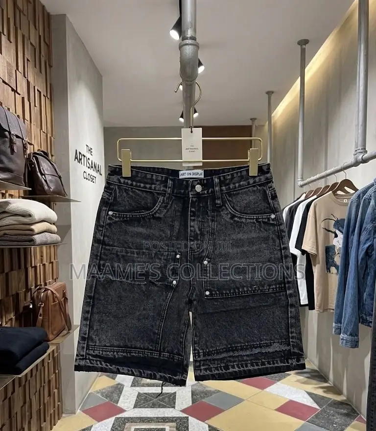 Men’S Denim Shorts Available in All Sizes
