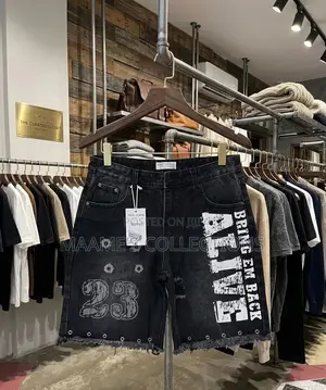 Men’S Denim Shorts Available in All Sizes
