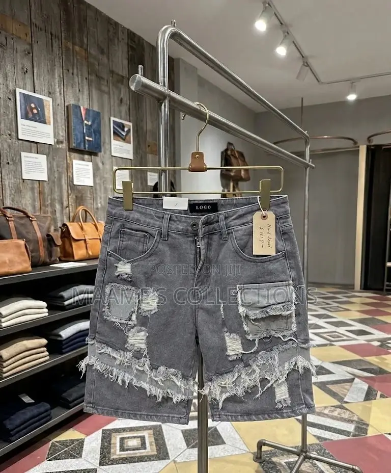 Men’S Denim Shorts Available in All Sizes