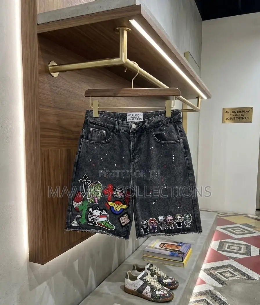 Men’S Denim Shorts Available in All Sizes