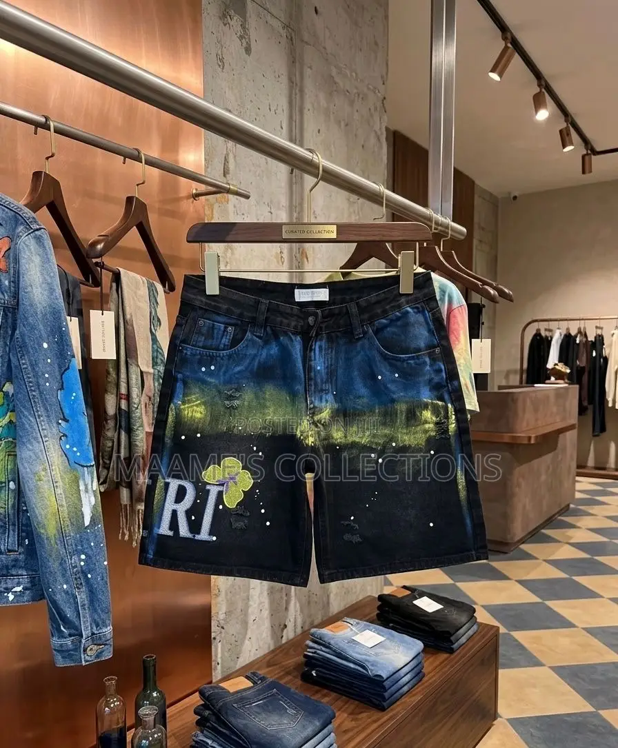 Men’S Denim Shorts Available in All Sizes