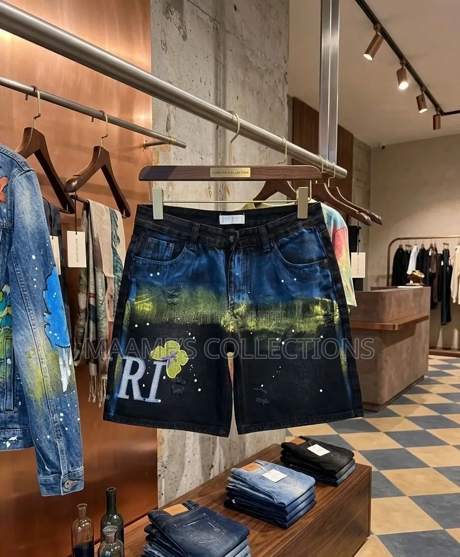 Men’S Denim Shorts Available in All Sizes