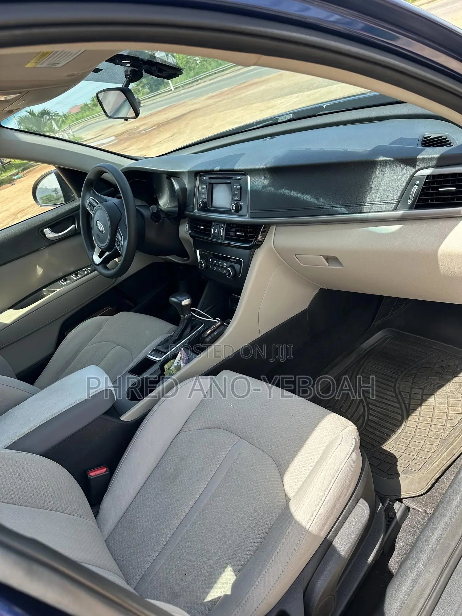 Kia Optima LX Turbo Sedan FWD (1.6L 4cyl 7M) 2017 Blue
