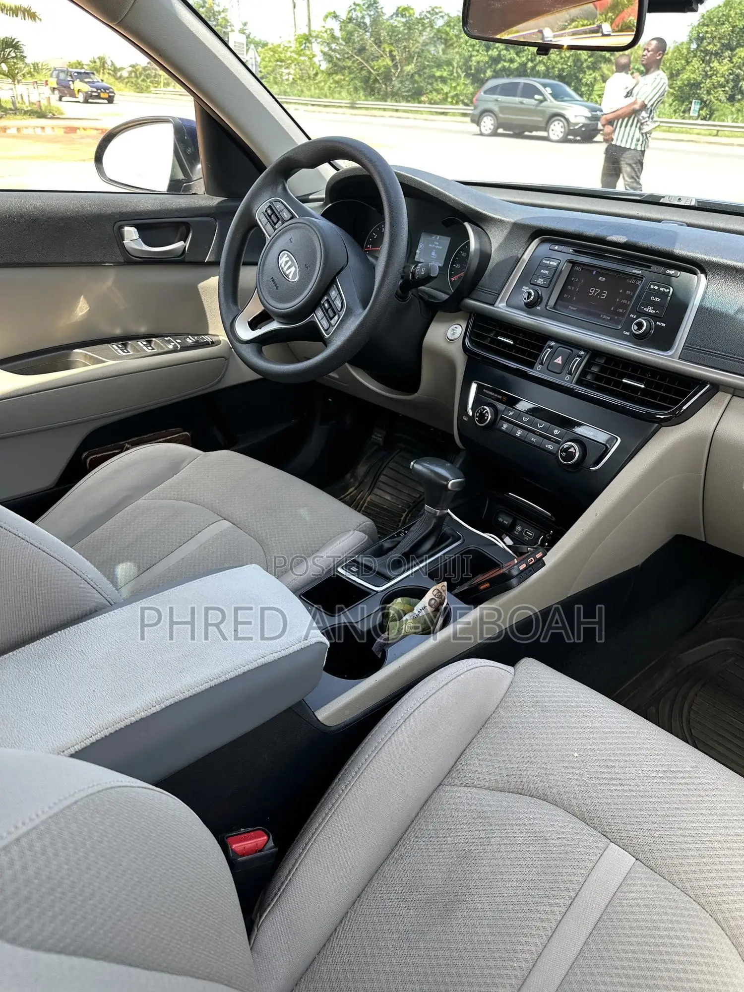 Kia Optima LX Turbo Sedan FWD (1.6L 4cyl 7M) 2017 Blue