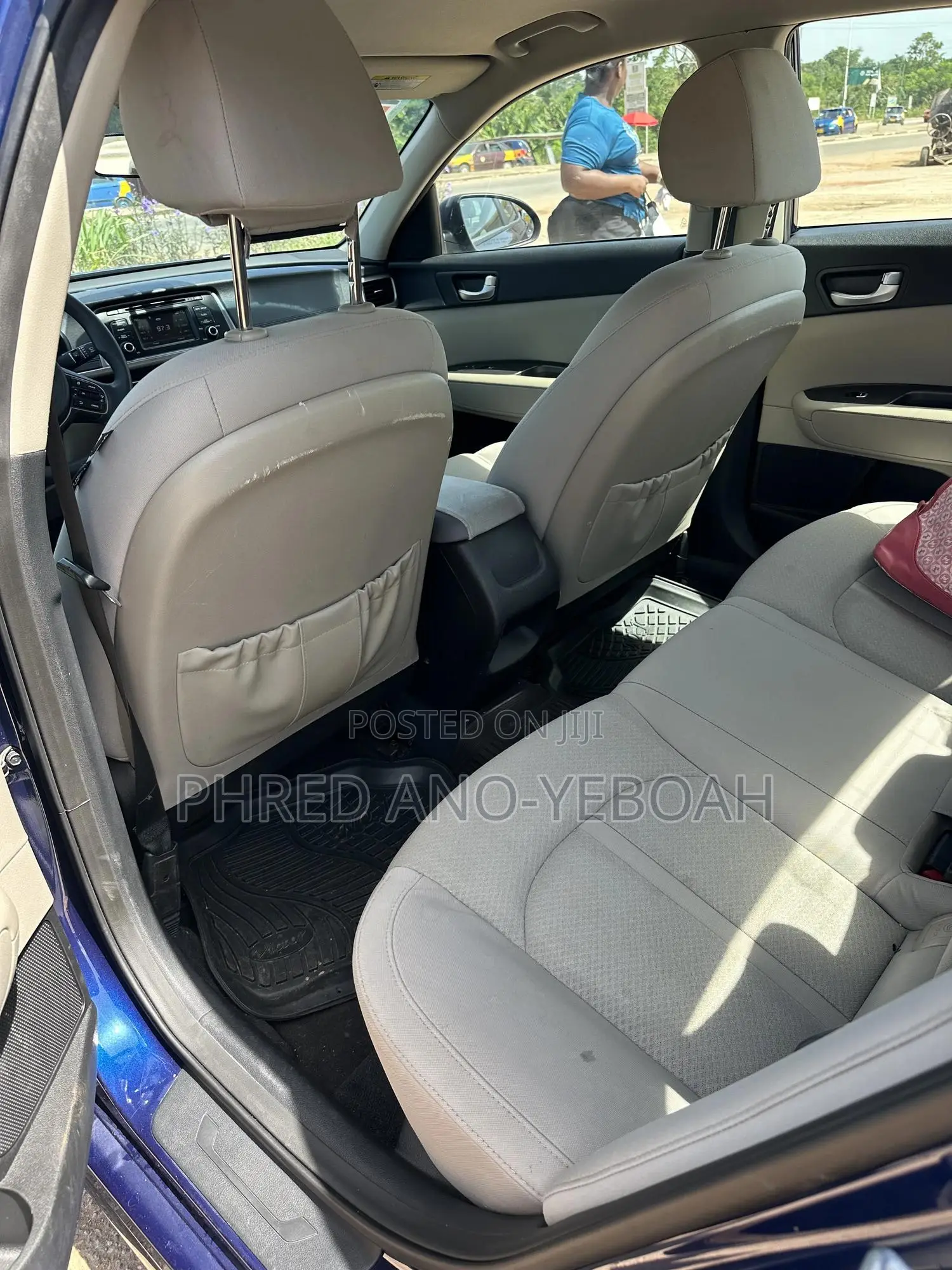 Kia Optima LX Turbo Sedan FWD (1.6L 4cyl 7M) 2017 Blue