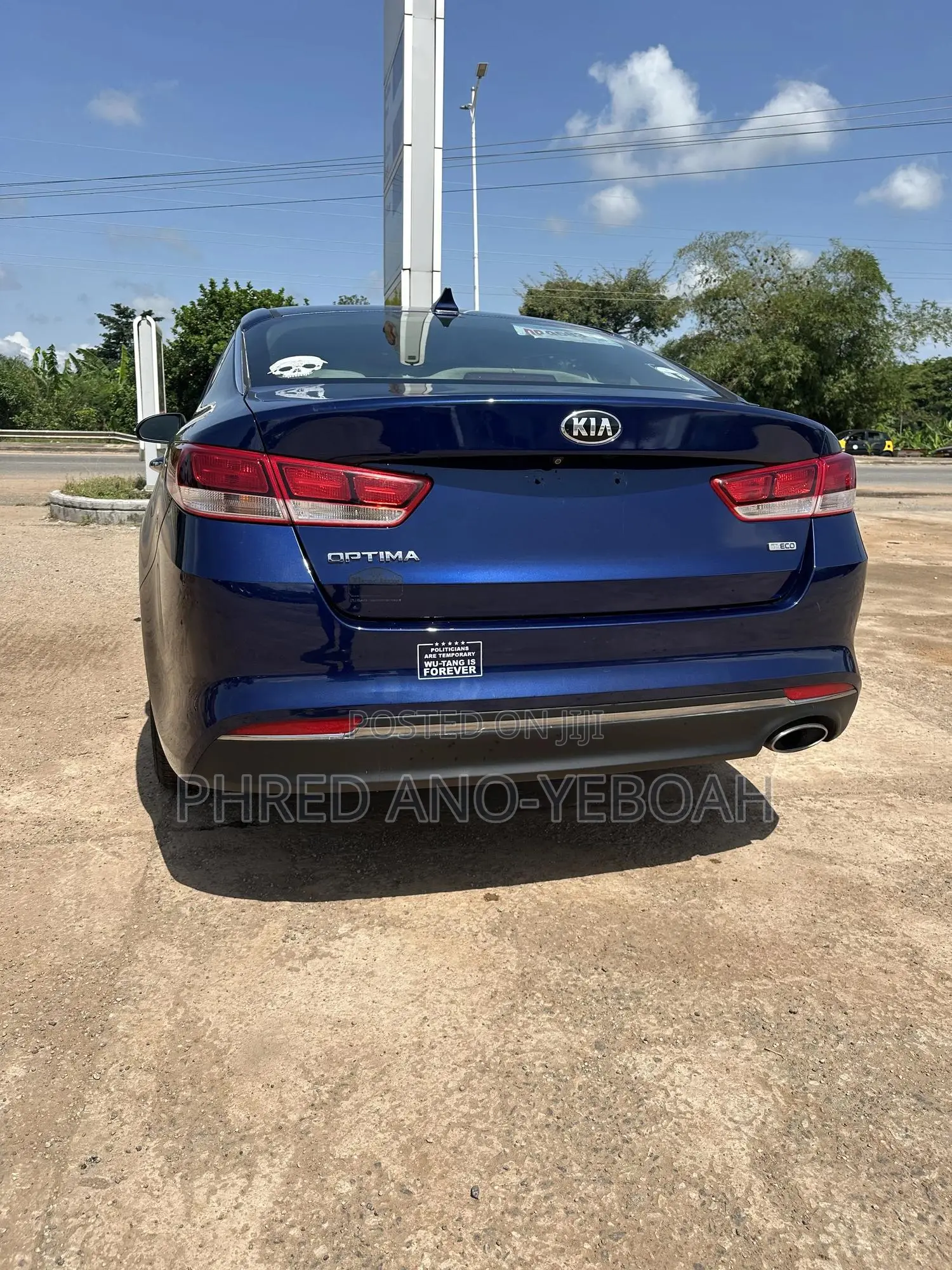 Kia Optima LX Turbo Sedan FWD (1.6L 4cyl 7M) 2017 Blue