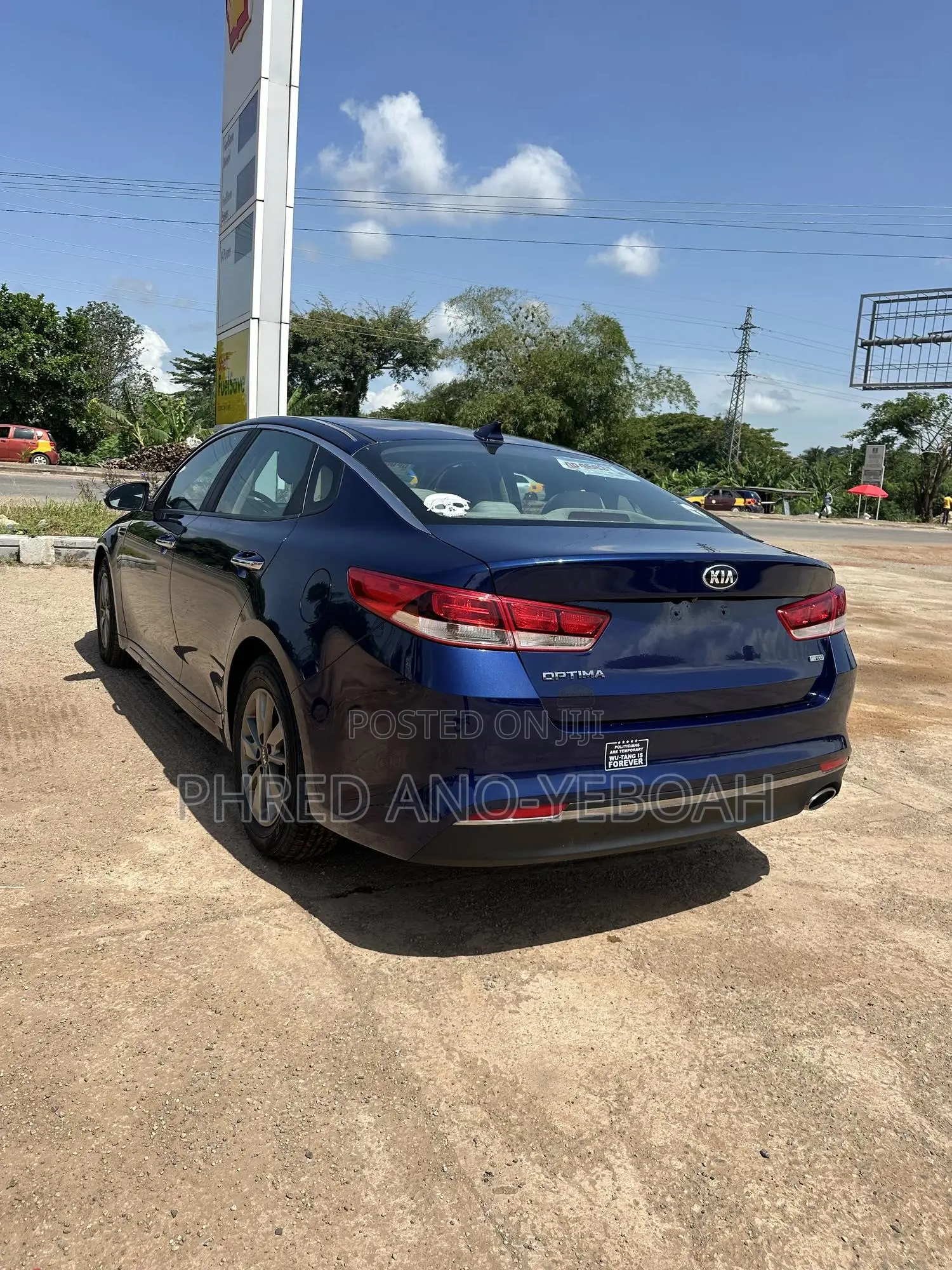 Kia Optima LX Turbo Sedan FWD (1.6L 4cyl 7M) 2017 Blue