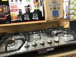5burner Built in Stove Stainless Steel