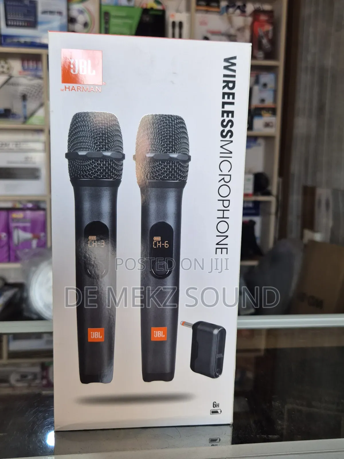 Original JBL Microphone With a Dual Receiver