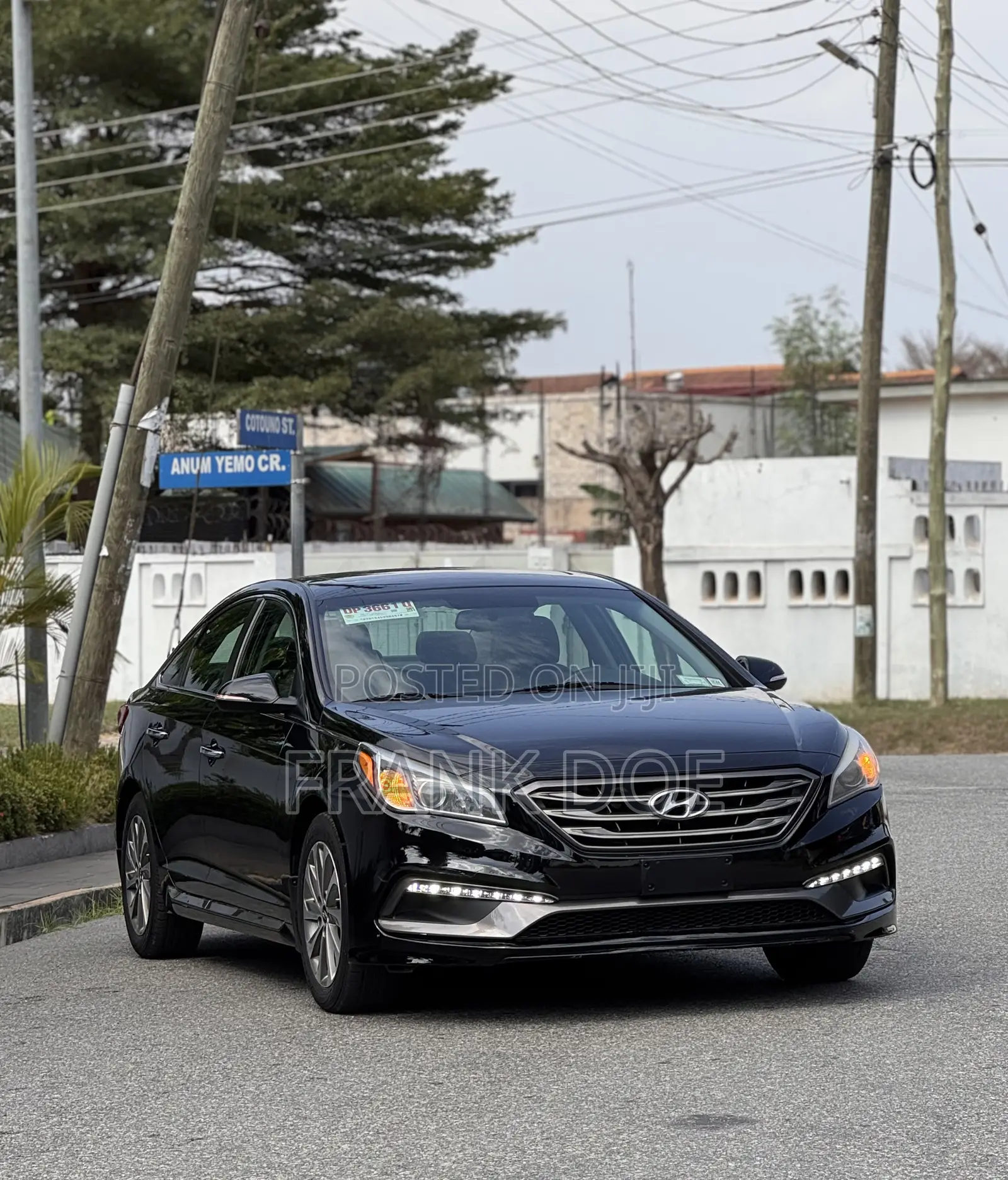 Hyundai Sonata Sport Sedan FWD (2.4L 4cyl 6A) 2016 Black