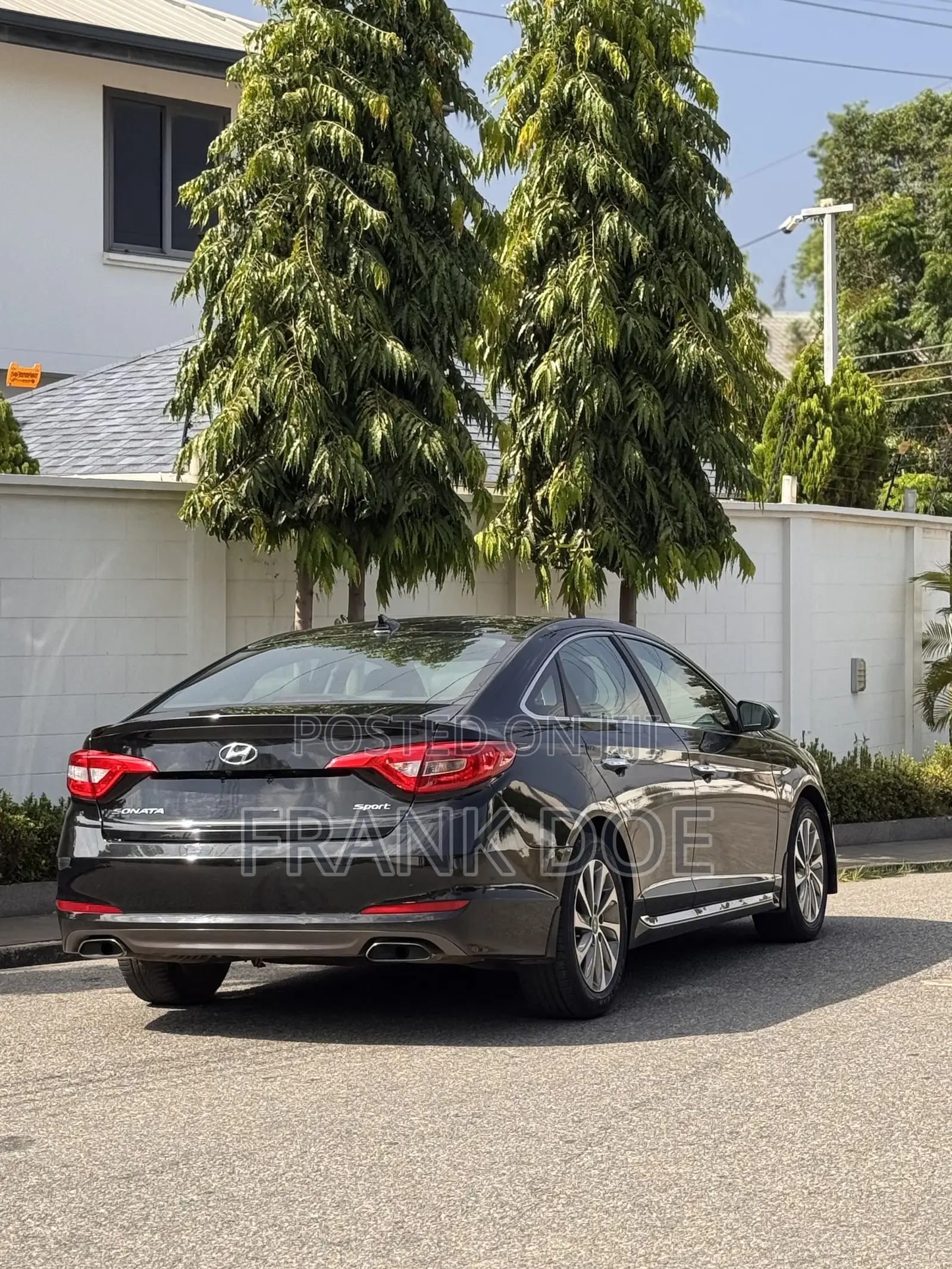 Hyundai Sonata Sport Sedan FWD (2.4L 4cyl 6A) 2016 Black