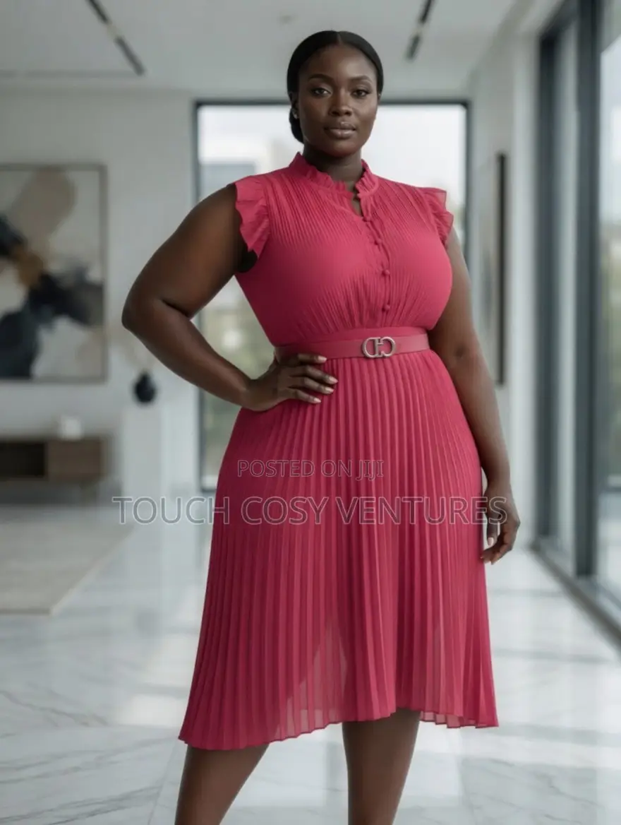 Aria Pleat Dress