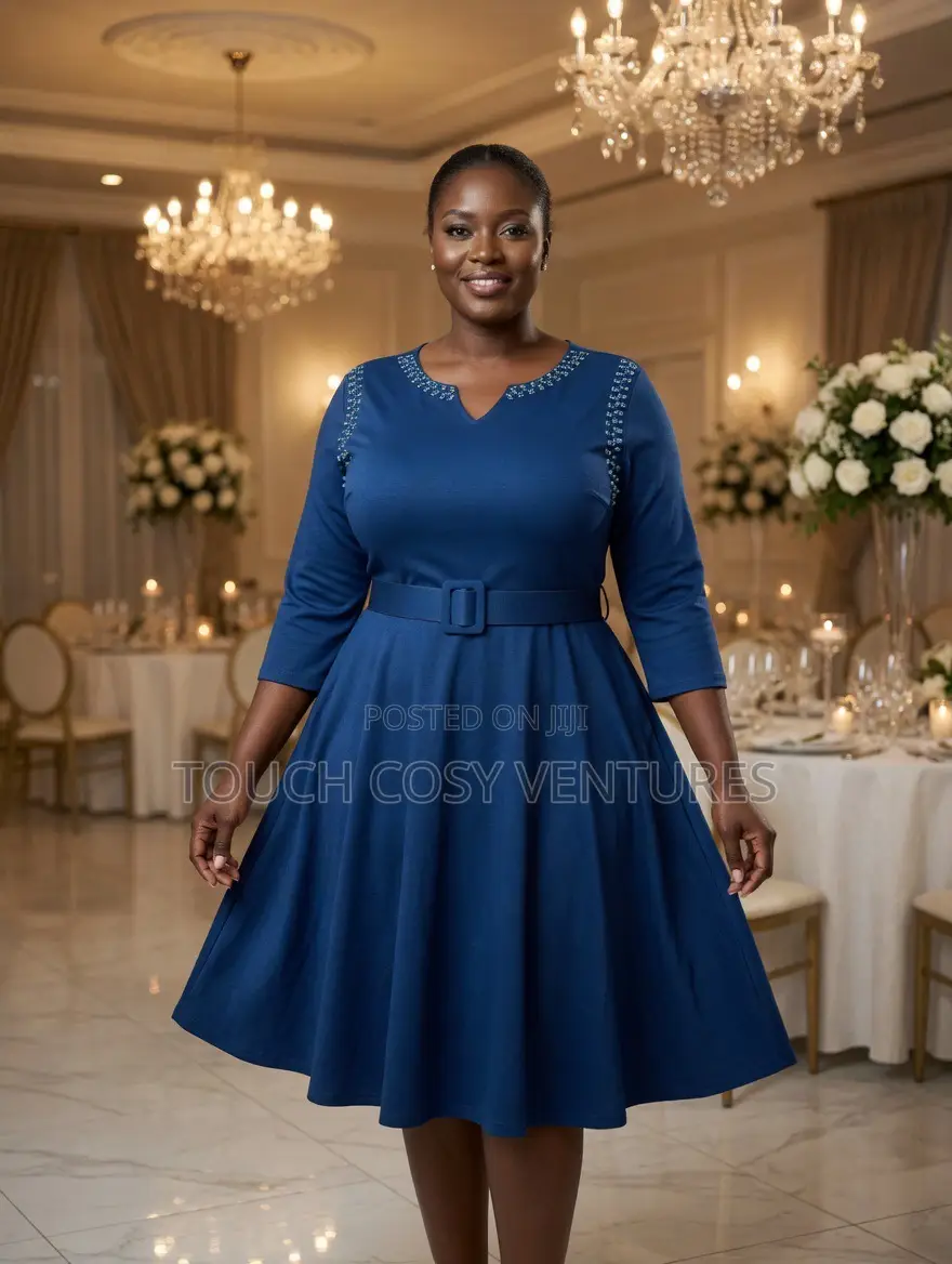 Elara Belted Dress
