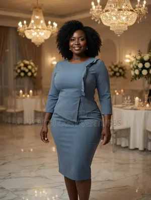 Serena Peplum Dress