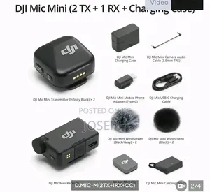 Dji Mic Mini 2tx 1rx