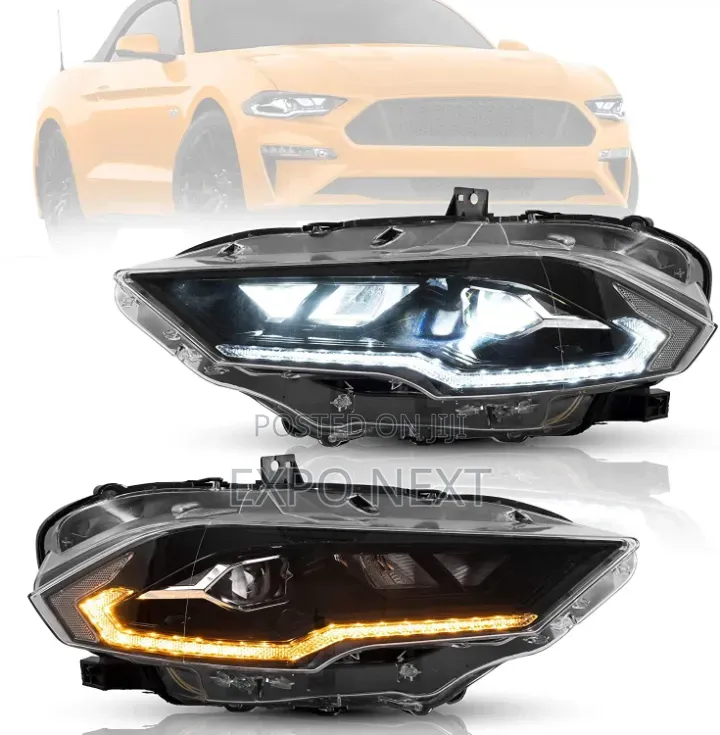 Ford Mustang 2018 -2020 With Plug-and-Play Headlight