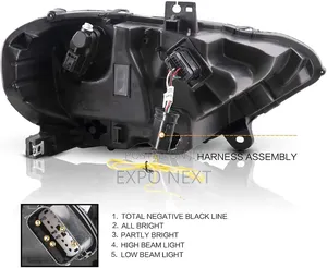 Ford Mustang 2018 -2020 With Plug-and-Play Headlight