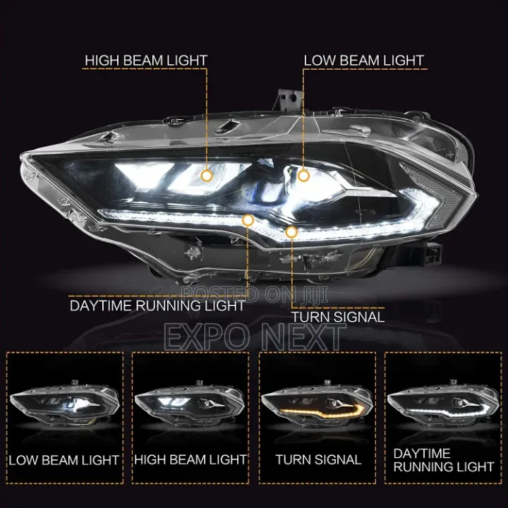 Ford Mustang 2018 -2020 With Plug-and-Play Headlight