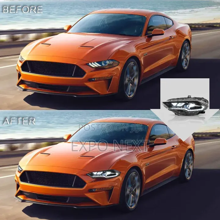 Ford Mustang 2018 -2020 With Plug-and-Play Headlight