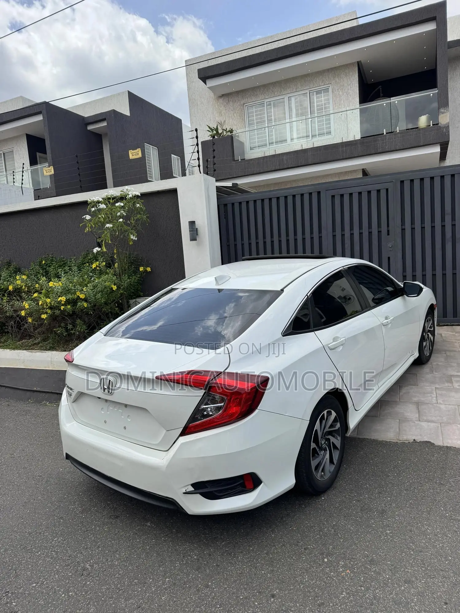 Honda Civic EX 4dr Sedan (2.0L 4cyl) 2017 White