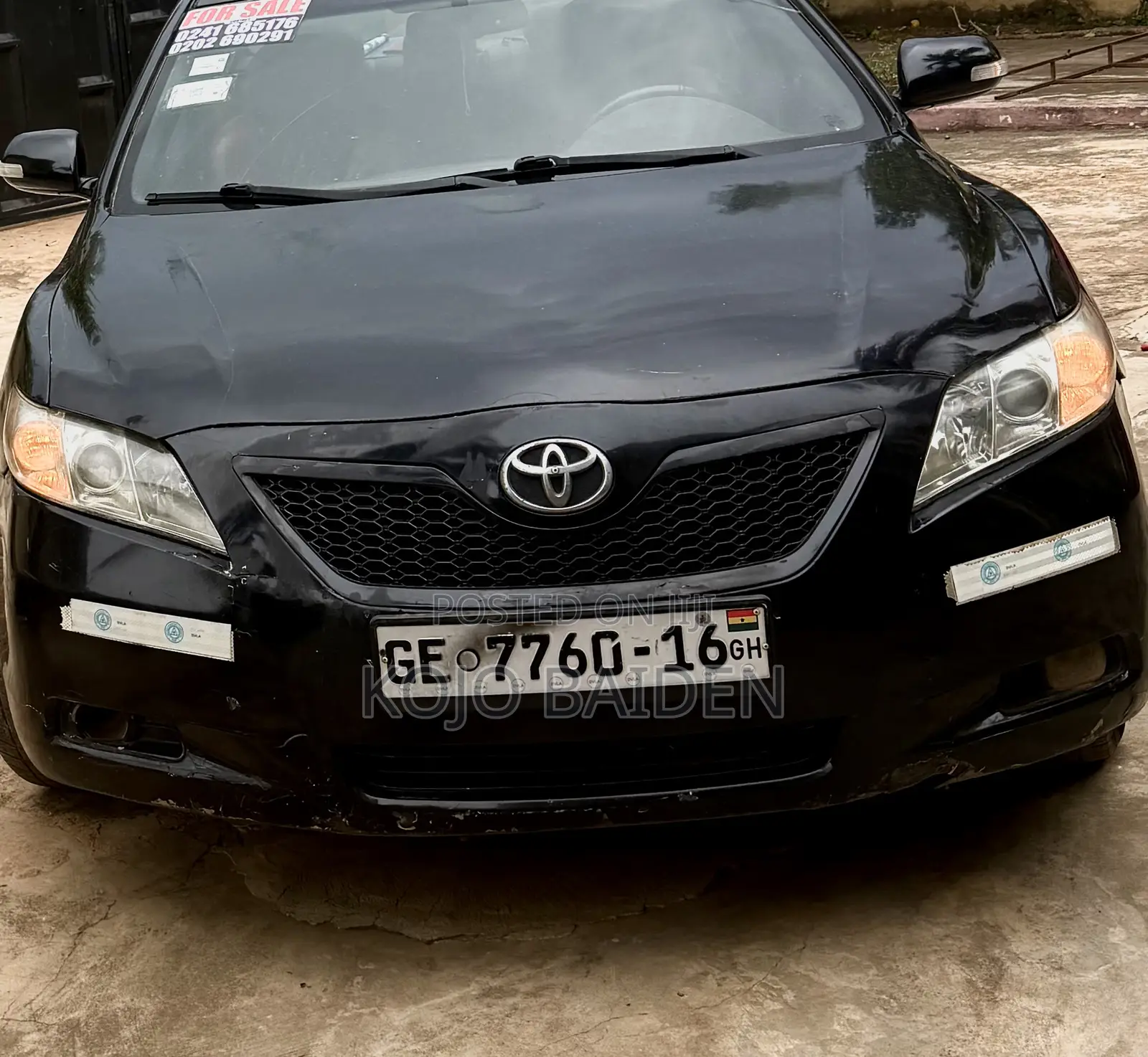 Toyota Camry 2.3 2007 Black