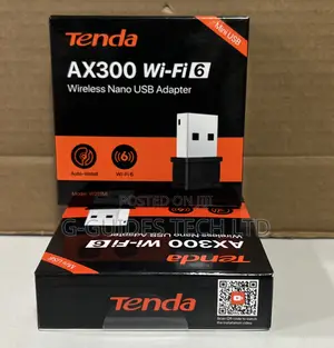 Tenda Ax300 Wi-fi 6 Usb Wireless Adapter