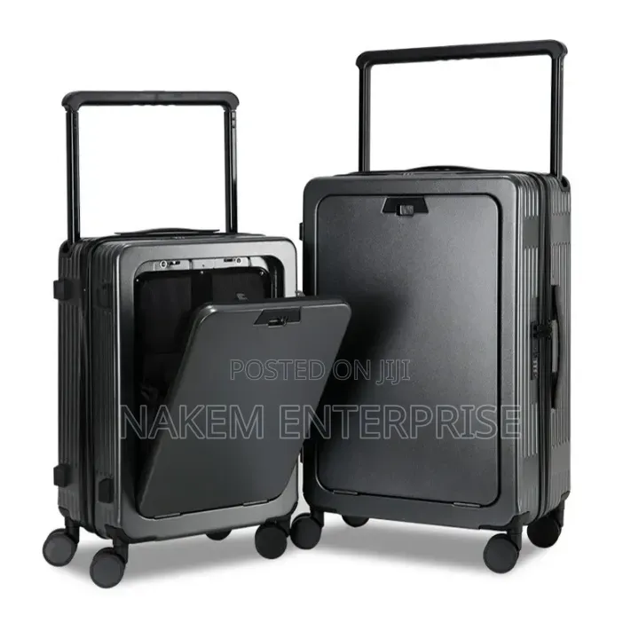 2in1 Aluminium Frame Trolley Luggage With Tsa Lock and Laptop Capacity