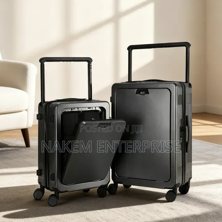 2in1 Aluminium Frame Trolley Luggage With Tsa Lock and Laptop Capacity