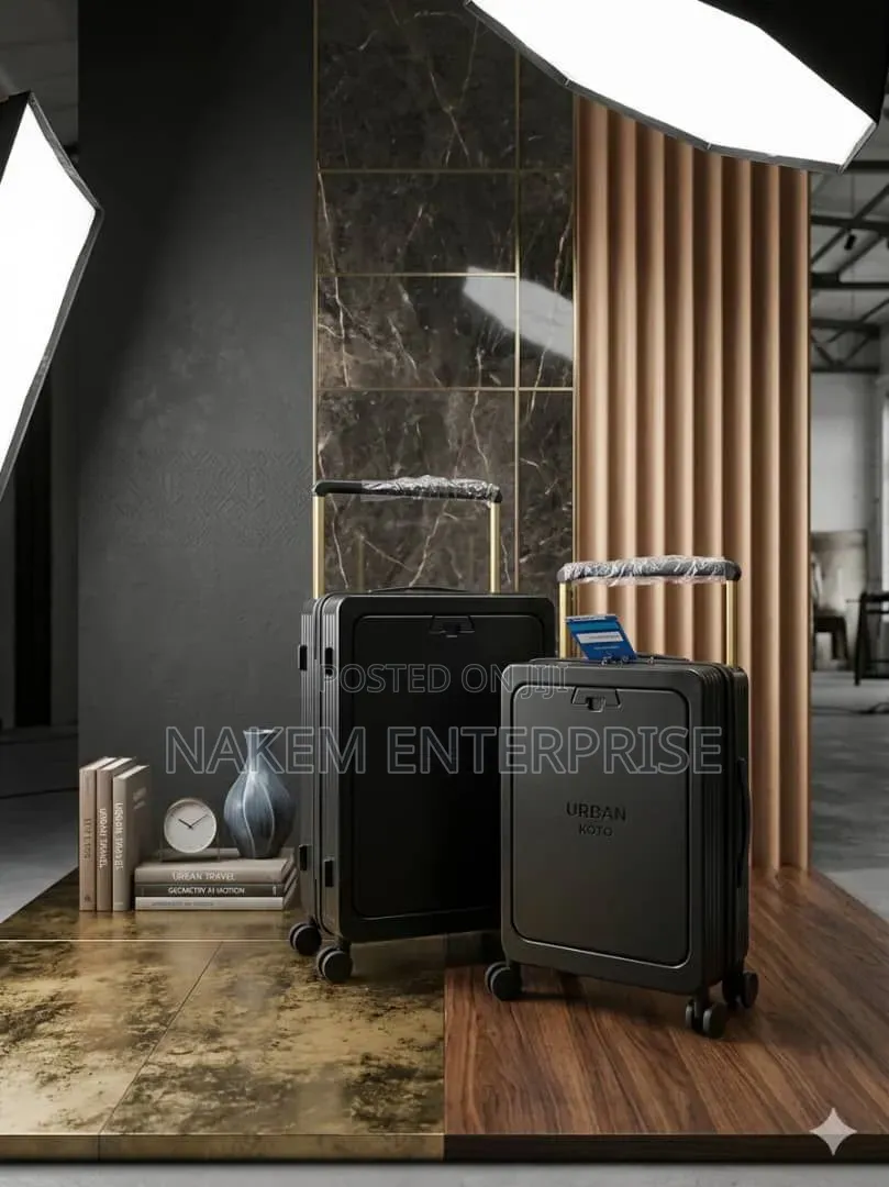 2in1 Aluminium Frame Trolley Luggage With Tsa Lock and Laptop Capacity