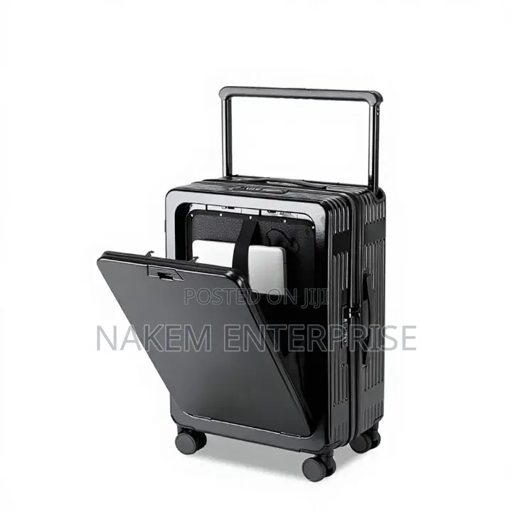2in1 Aluminium Frame Trolley Luggage With Tsa Lock and Laptop Capacity