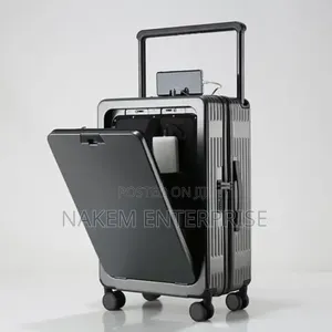 2in1 Aluminium Frame Trolley Luggage With Tsa Lock and Laptop Capacity
